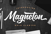 Magneton Bold Slanted