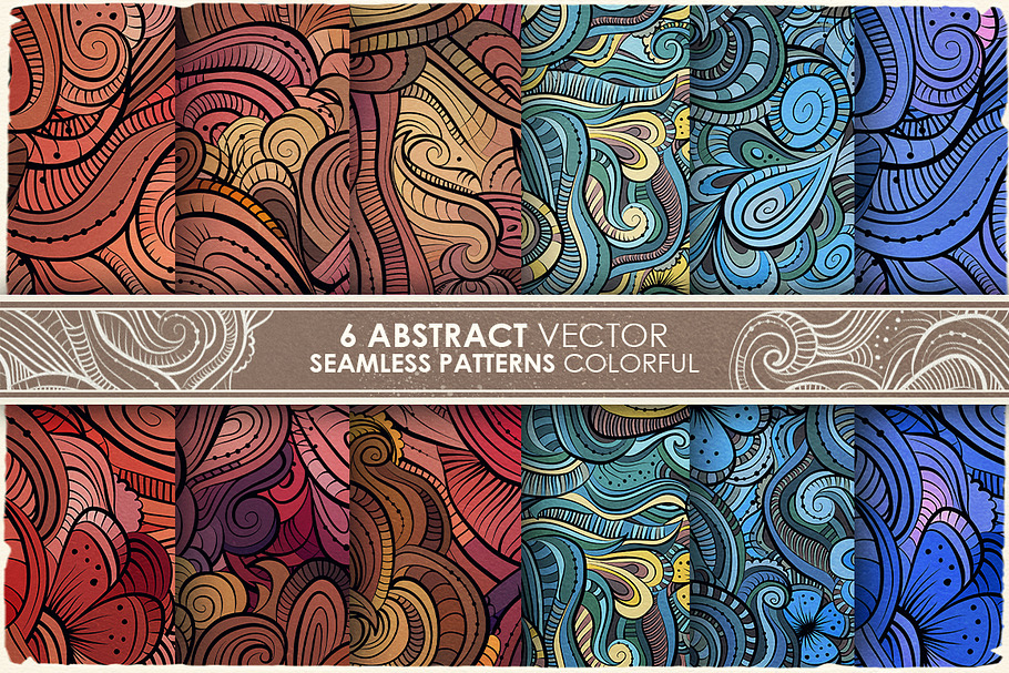 Waves Seamless Patterns in Patterns - product preview 8