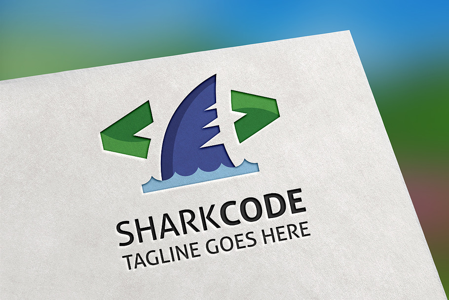 SharkCode Logo in Logo Templates - product preview 8