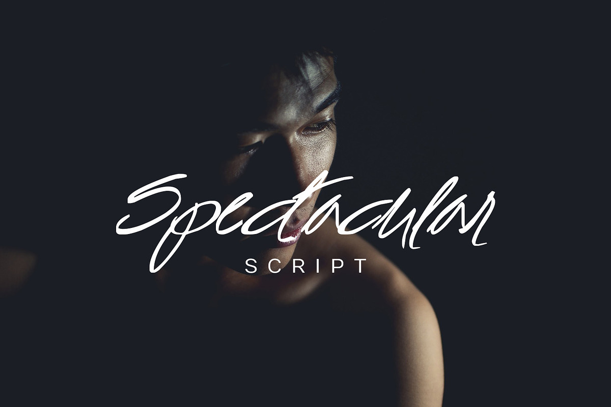 Spectacular Script in Script Fonts - product preview 8