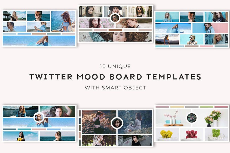 15 Twitter Mood Board Templates
