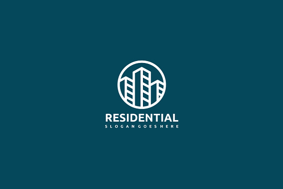 Real Estate And Buildings Logo in Logo Templates - product preview 1