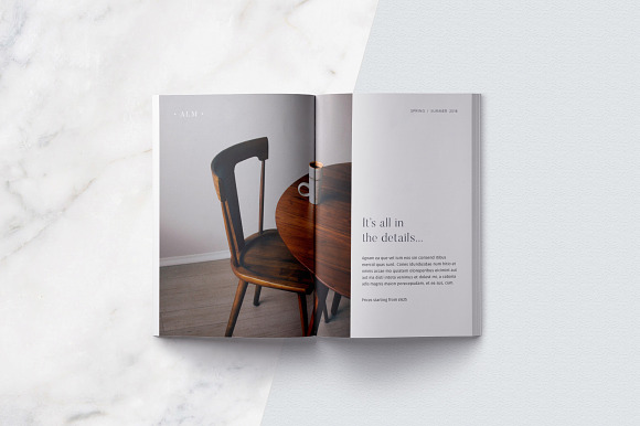 A La Mode Magazine/Brochure Template in Brochure Templates - product preview 6