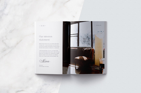 A La Mode Magazine/Brochure Template in Brochure Templates - product preview 8