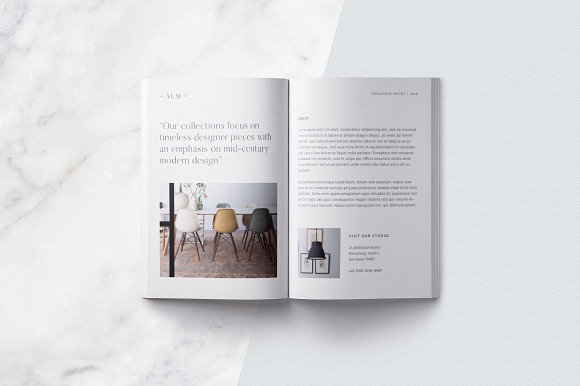 A La Mode Magazine/Brochure Template in Brochure Templates - product preview 9