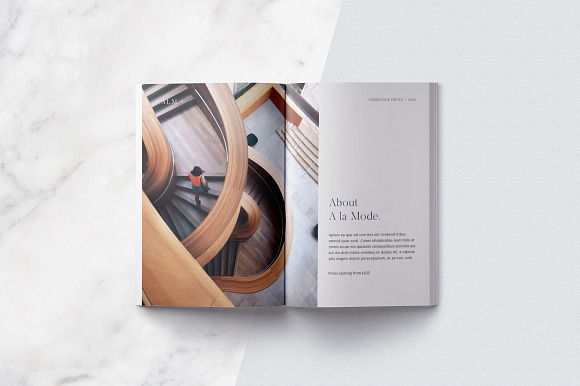A La Mode Magazine/Brochure Template in Brochure Templates - product preview 10
