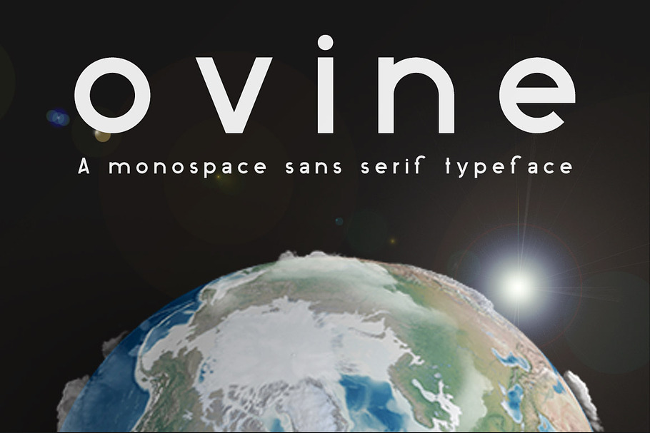 ovine Monospace Sans Serif Typeface in Sans-Serif Fonts - product preview 8