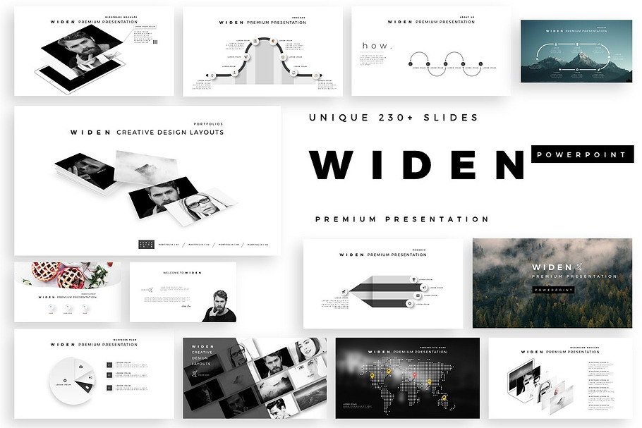 WIDEN Premium PowerPoint Template in PowerPoint Templates - product preview 8
