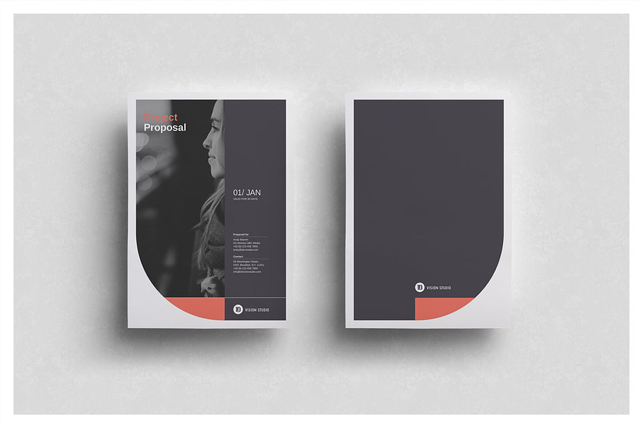 Project Proposal Template 006 in Brochure Templates - product preview 8