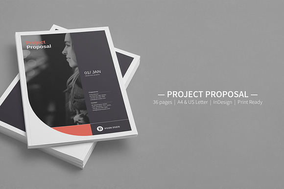 Project Proposal Template 006 in Brochure Templates - product preview 6