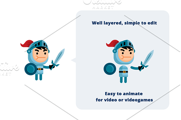 30 Fantasy Vector Clipart Characters in Illustrations - product preview 2