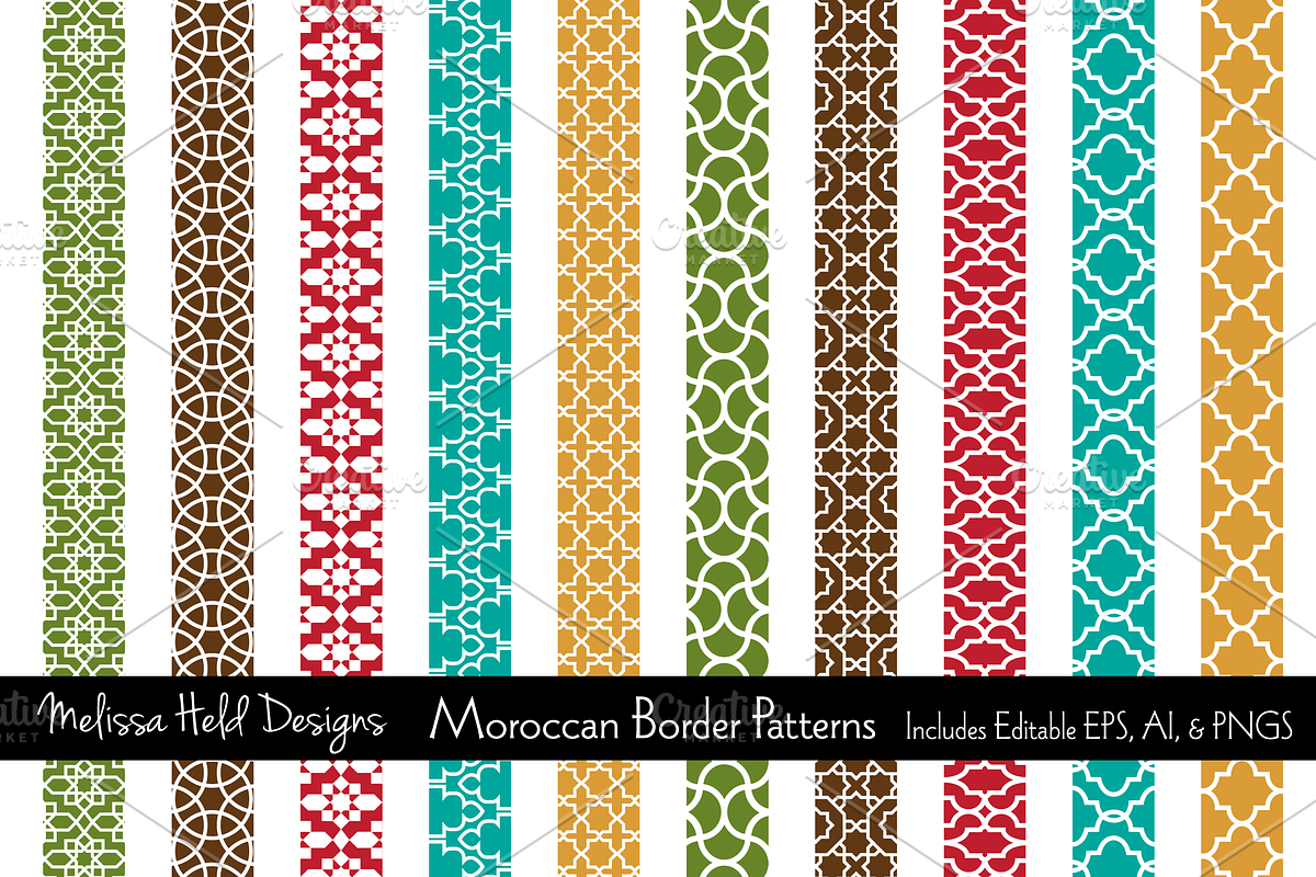 Moroccan Border Patterns in Patterns - product preview 8