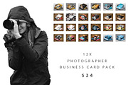 12 Photographer Business Cards