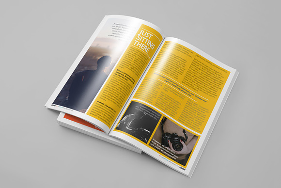 Multipurpose Print Newsletter in Magazine Templates - product preview 7