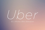 Uber - iPhone 5 Blur Wallpaper Set