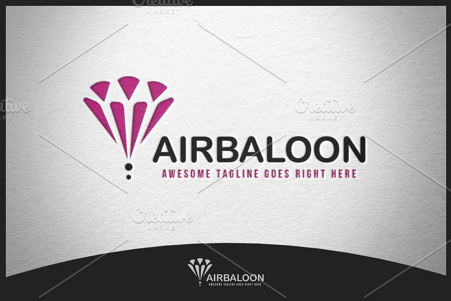 Airbaloon Logo in Logo Templates - product preview 8