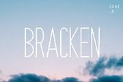 Bracken | A Hipster Font Family