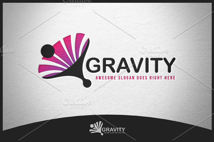 Gravity Logo in Logo Templates - product preview 8