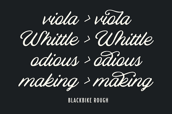 Blackbike in Script Fonts - product preview 4