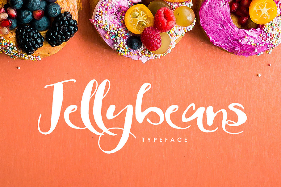 Jellybeans Font in Script Fonts - product preview 8