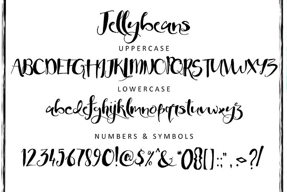 Jellybeans Font in Script Fonts - product preview 1
