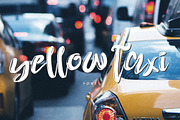 Yellow Taxi Font