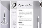 Resume Template/ Cover letter/ Icon