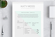 Resume Template/ Cover Letter- Mint 
