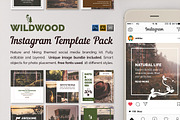 WILDWOOD Instagram Templates Pack
