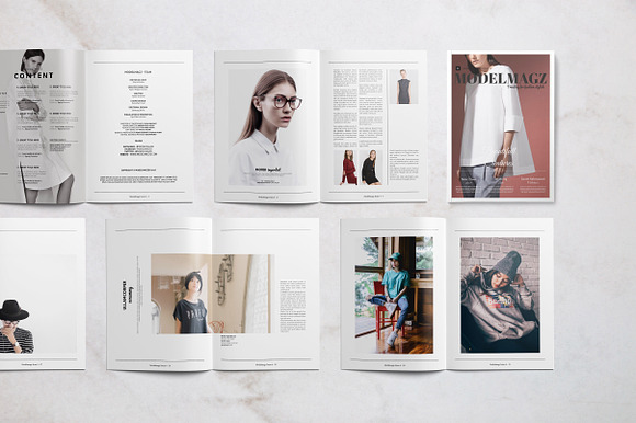 Modelmagz Magazine in Magazine Templates - product preview 1