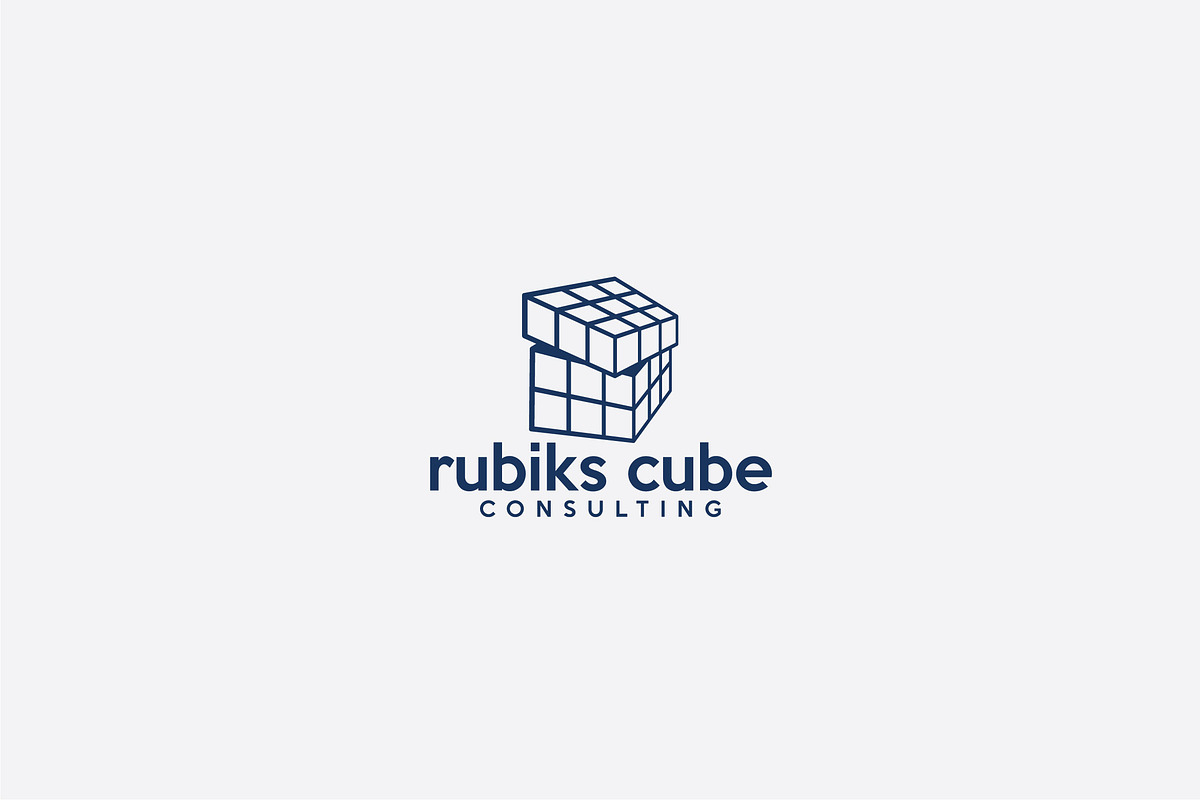 rubiks in Logo Templates - product preview 8