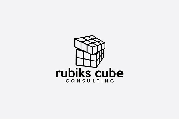 rubiks in Logo Templates - product preview 1