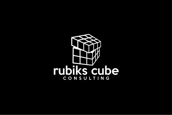 rubiks in Logo Templates - product preview 2