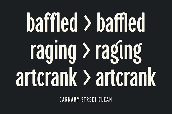 Carnaby Street in Sans-Serif Fonts - product preview 3