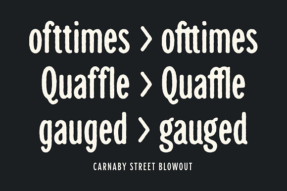 Carnaby Street in Sans-Serif Fonts - product preview 4