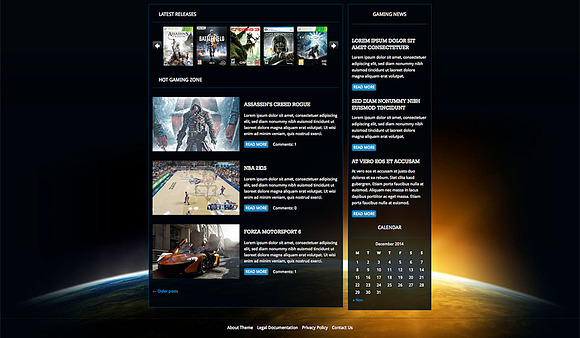 Gaming Zone in WordPress Magazine Themes - product preview 3
