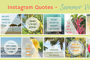 Instagram Posts - Summer Vibes