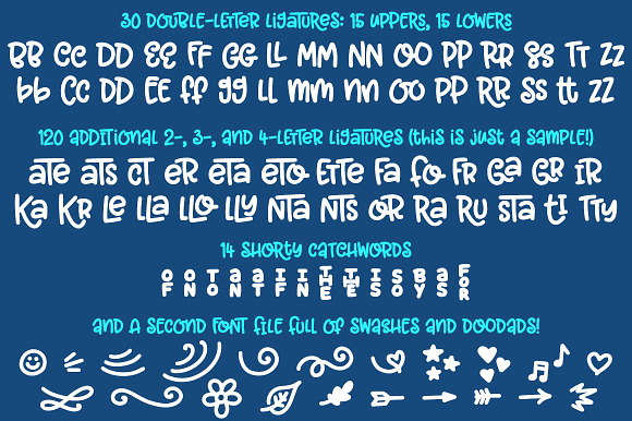Garlic Butter: a tasty fun font! in Fun Fonts - product preview 8
