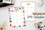 Create your own 2018 calendar