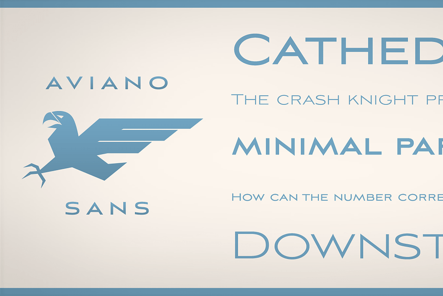 Aviano Sans in Sans-Serif Fonts - product preview 8
