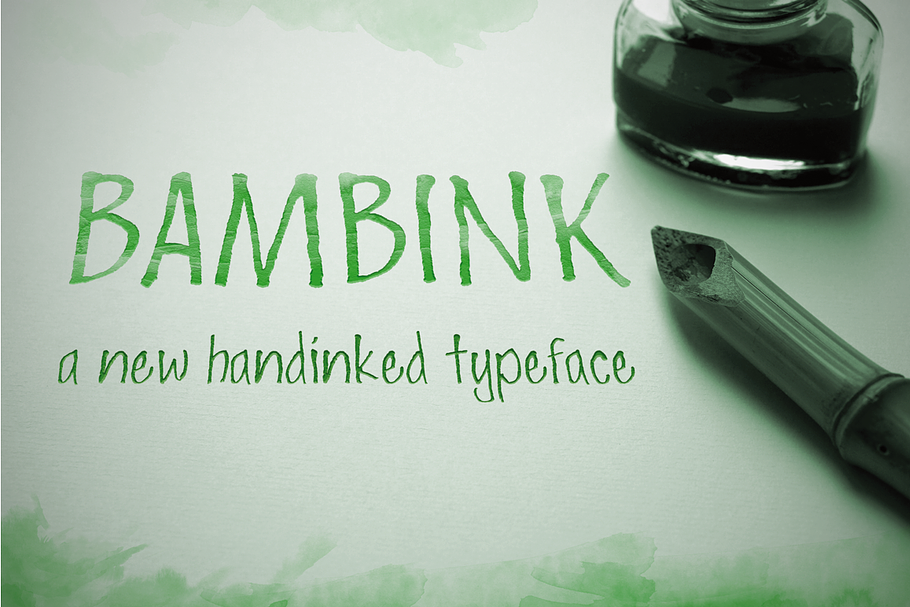 Bambink Condensed in Script Fonts - product preview 8