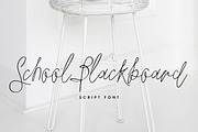 School Blackboard Font