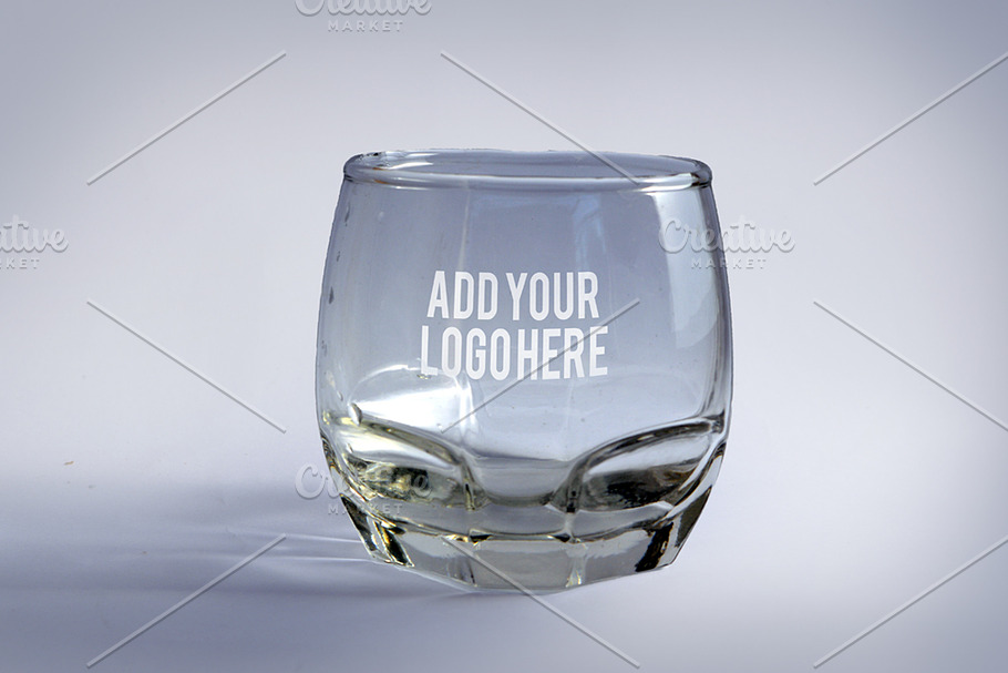 Drinking Glass Mock up