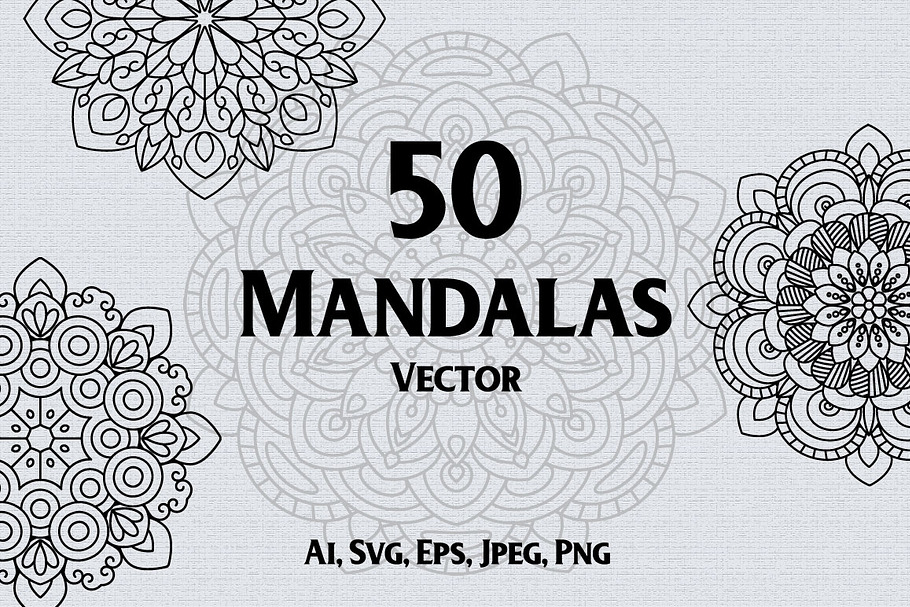 50 Mandalas in Objects - product preview 8