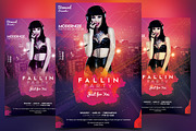 Fallin Party - PSD Flyer Template