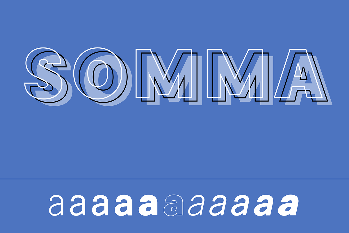 Somma in Sans-Serif Fonts - product preview 8