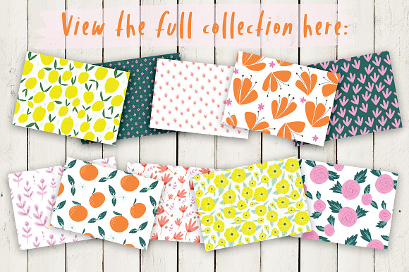 Summer Market Pattern Collection in Patterns - product preview 4