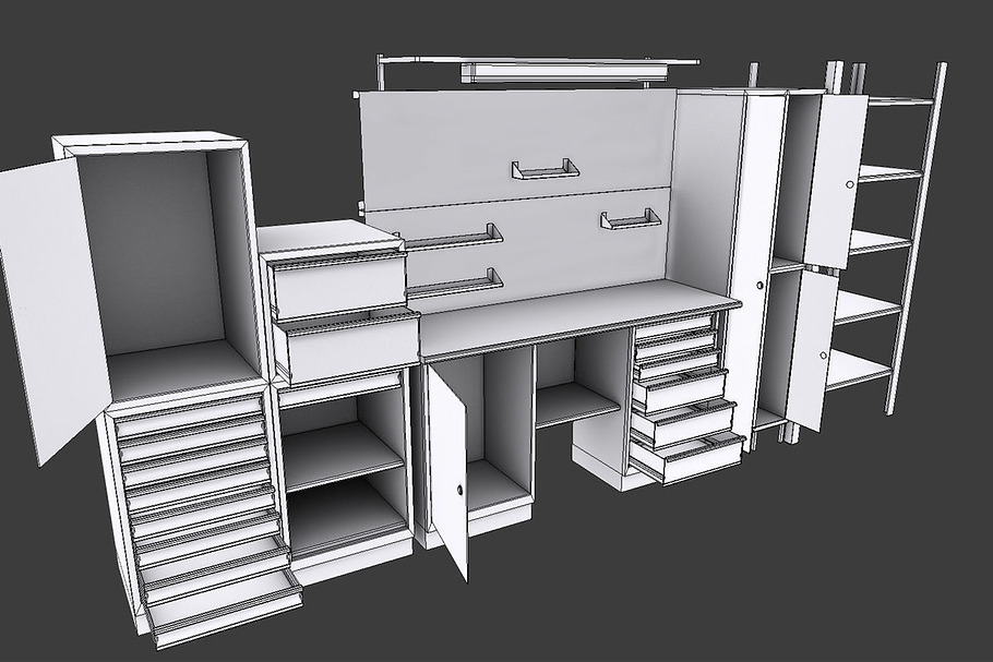 Workbench in Furniture - product preview 8