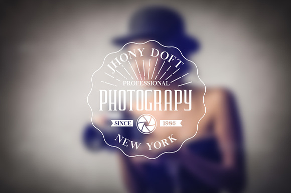 Vintage Badges for Photography in Illustrations - product preview 2