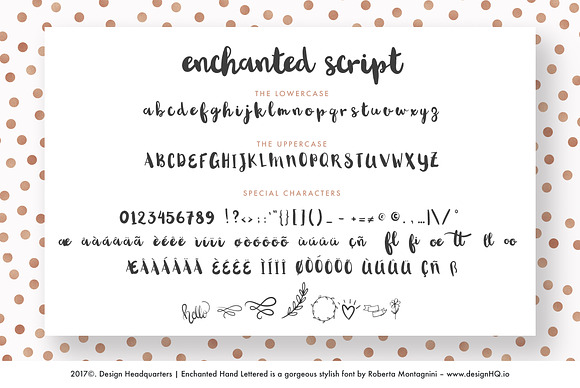 40% OFF – ENCHANTED SCRIPT FONT in Script Fonts - product preview 3